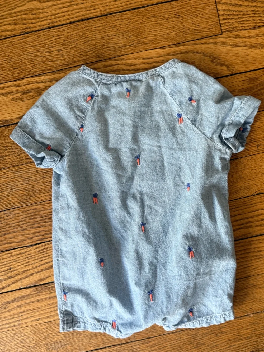 GAP Baby x Peter Rabbit Chambray Romper - Size 0-3 Months